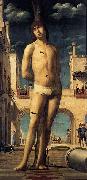 Antonello da Messina St Sebastian oil painting
